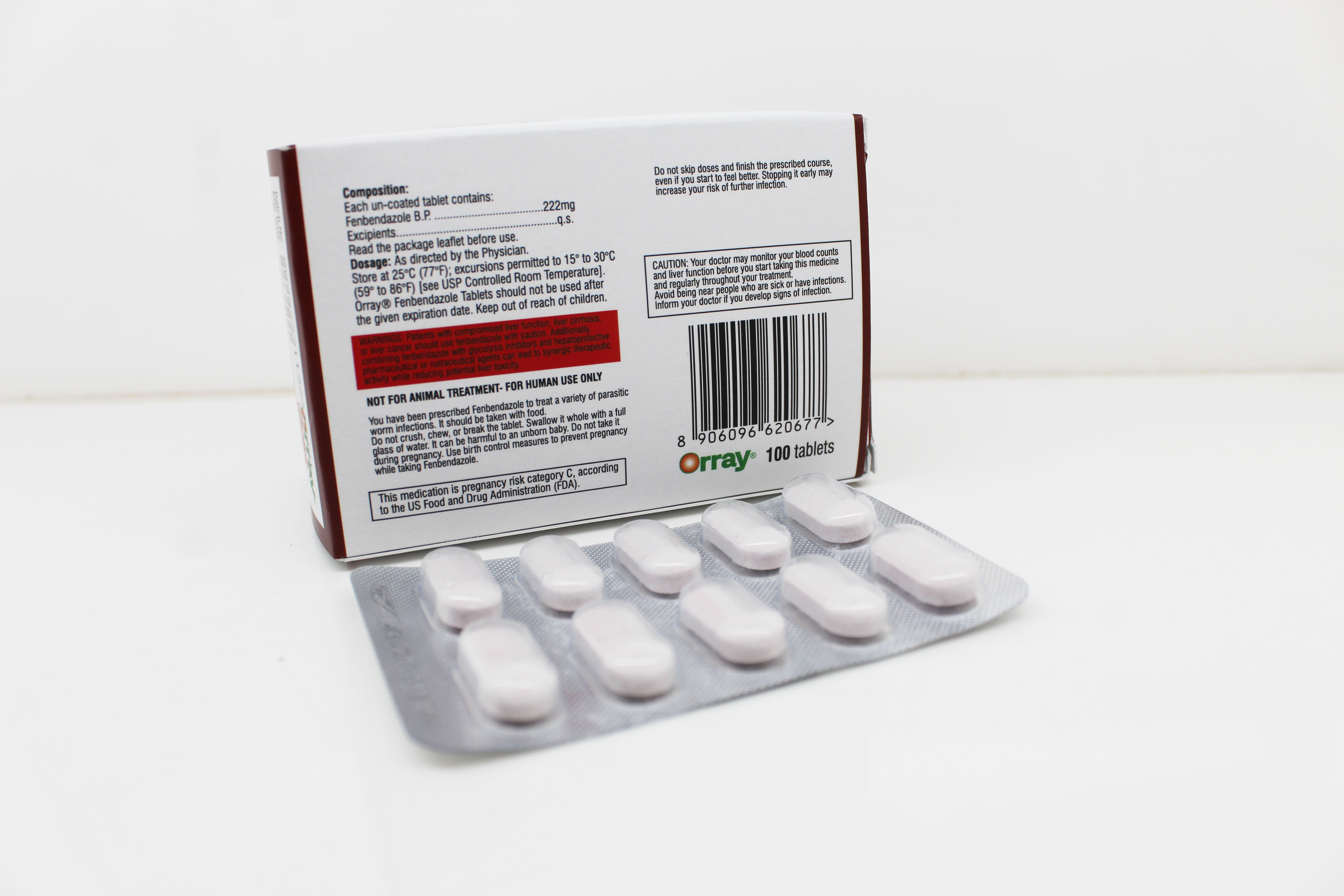Fenbendazole Tablets 222mg - Fenbendazole Tablets 222mg Best Price In Mumbai Maharashtra manufactured by Taj Pharma India for global export